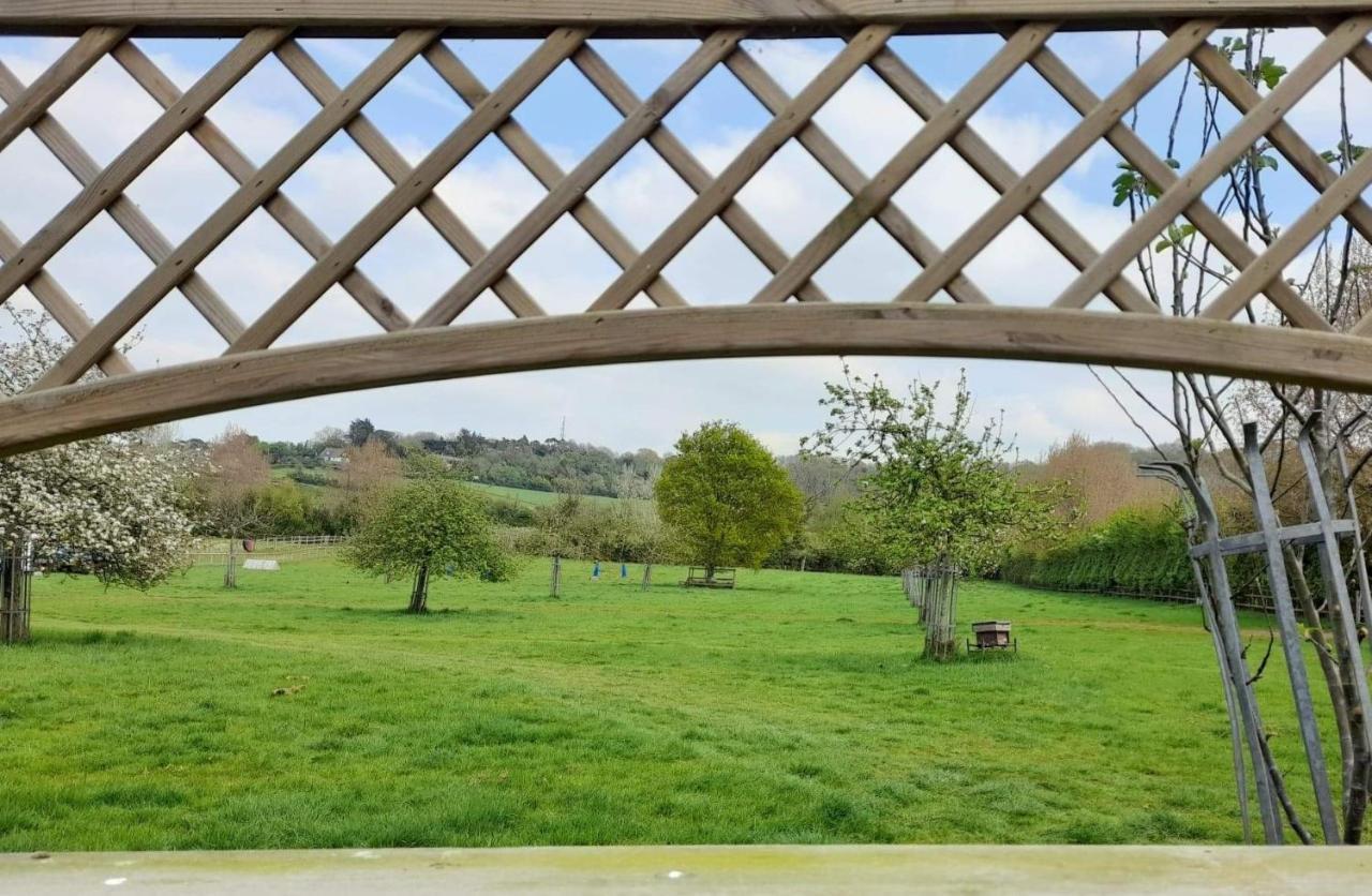 Orchard View Yurt & Hot Tub Somerset Weston-super-Mare Exterior foto